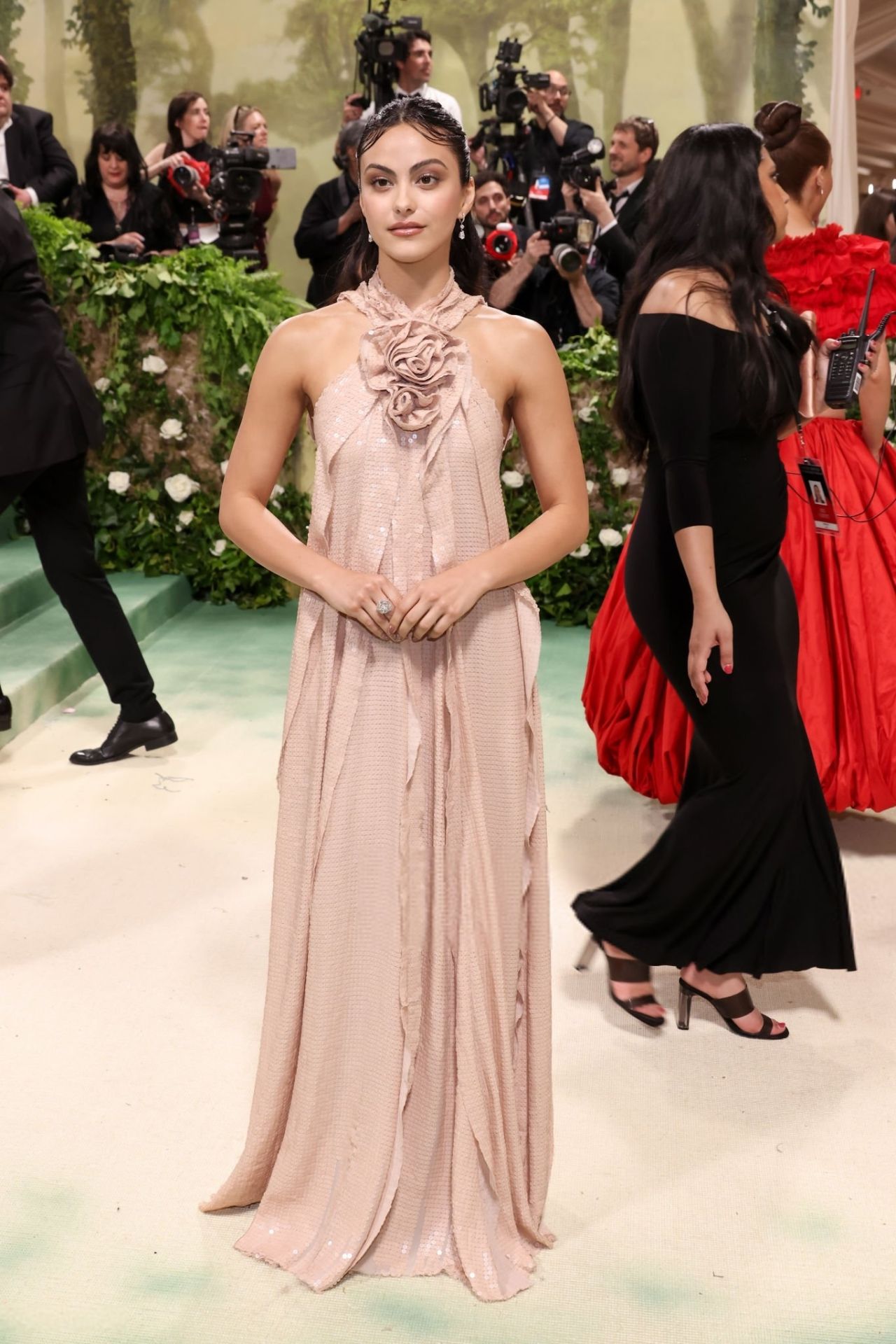 Camila Mendes at Met Gala 2024 in New York City02